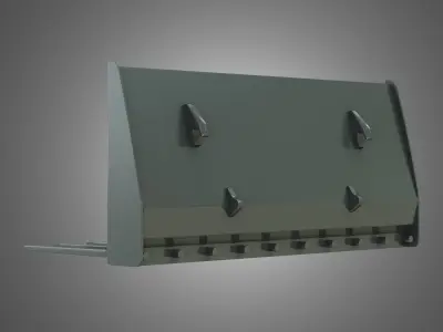 Manure Fork - Front Loader 3D model