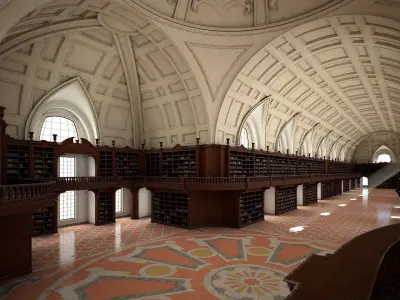 Old Library I 3D model