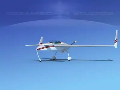 Rutan VariEze V15 3D model