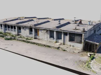 Abandoned-Soviet-Base-Building-7 3D model