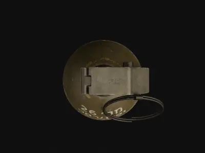 Israel M26 Grenade - Used 3D model