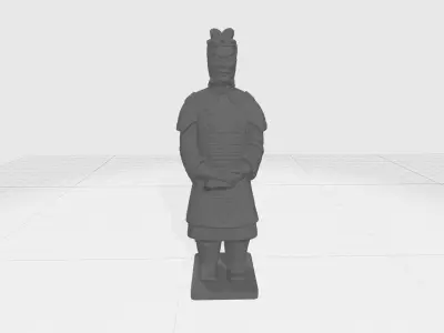 Terracotta Warriors General 3D Model 3D print model