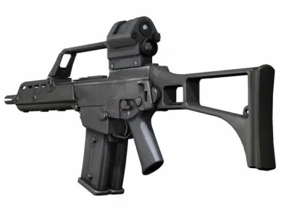 G36 Assault Rifle 3D model