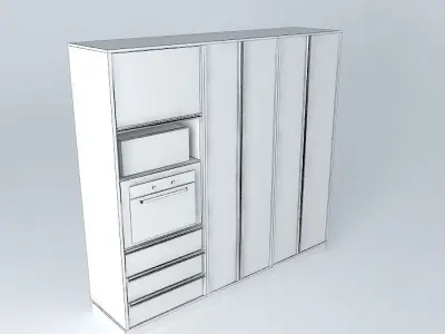 Kitchen cabinet Alto Free 3D model