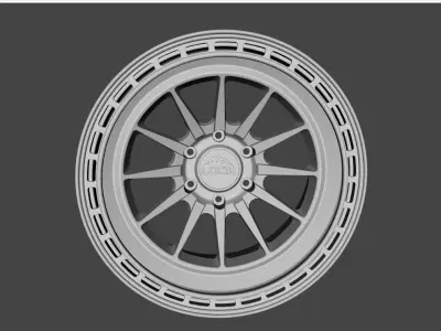 WHEEL BASED on LOCK OFFROAD BAJA 3D model