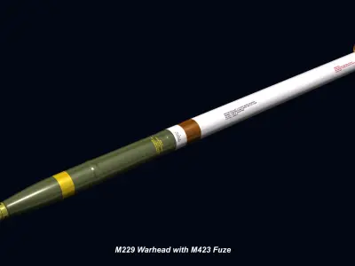 Hydra 70 Rocket v2 3D model