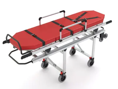 Ambulatory Stretcher 3D model