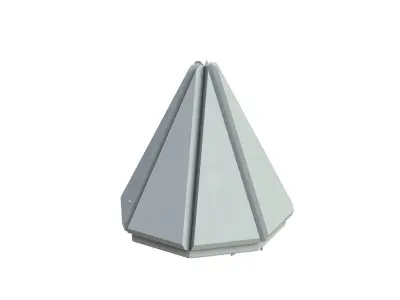 Sci Fi Object No 2312 Low Poly Low-poly 3D model