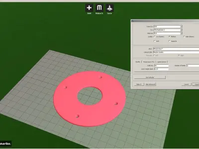 Bird house hole cover Free 3D print model