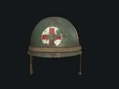 WW2 US Army Helmet PACK 3D Model Collection
