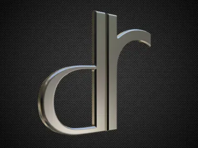 dr logo  3D model