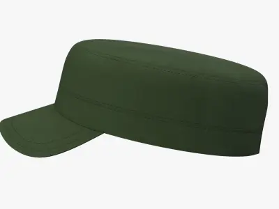 Patrol Cap PBR Low-poly 3D model