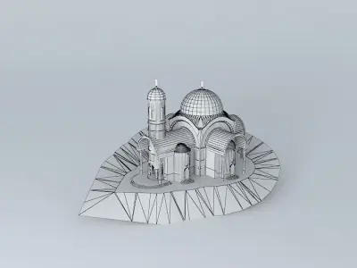 Uspenie na presveta Bogorodica Church in Pamporovo Free 3D model