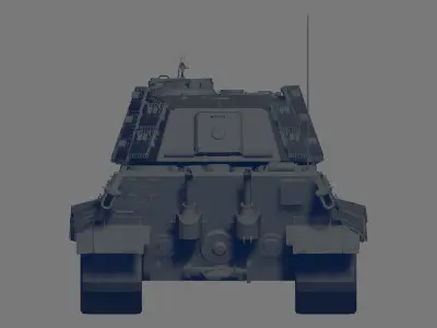 Tiger II H Sla 16 3D model