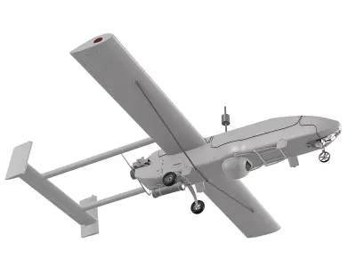 AAI RQ-2 Pioneer Reconnaissance UAV drone 3D model