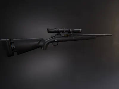 AAA M24 Game Ready PBR Low-poly 3D model