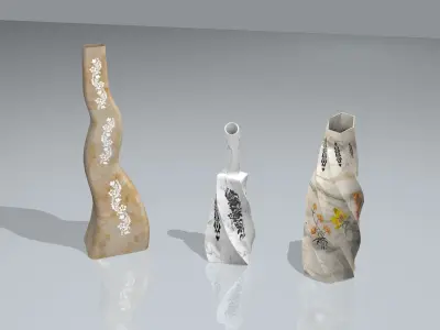 vase new design  Free low-poly 3D model