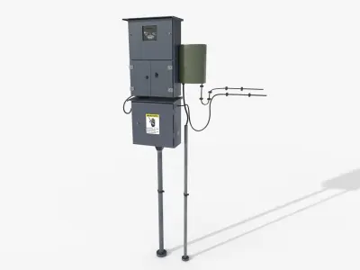 Industrial Electrical Collection 3D model