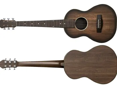 Classical Guitar Part 1 Low-poly 3D model