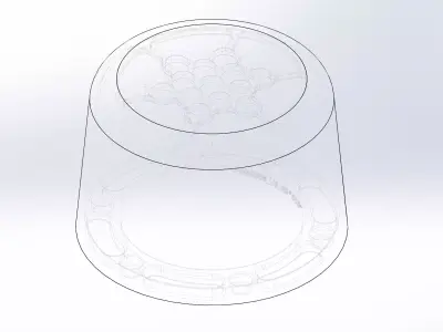 PEDESTAL TYPE-A D60 H40 10deg R6 3D print model