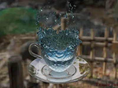 Glass Cup 3D model buy