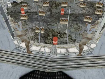 round castle Low-poly 3D model