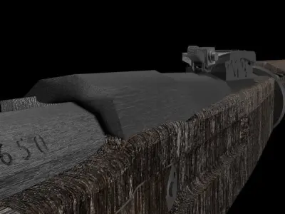 Mosin Nagant 1891 Model Free 3D model