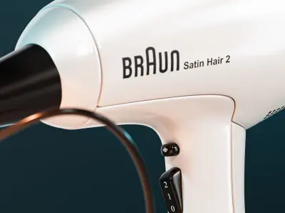 hair dryer concept 3D model