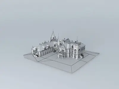 The Nadasdy Castle 3D model