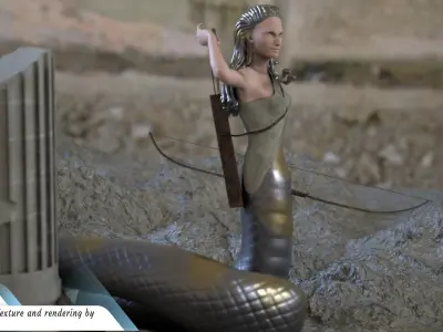 Medusa Amiibo Free 3D print model