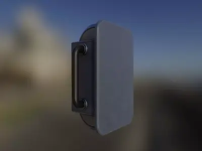 Door Keypad  Low-poly 3D model