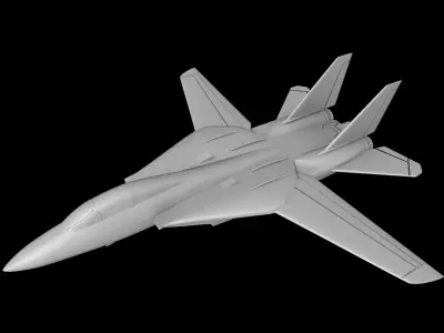 F-14 TOMCAT SCALE 1-72 PRINTABLE STL FILES 3D print model