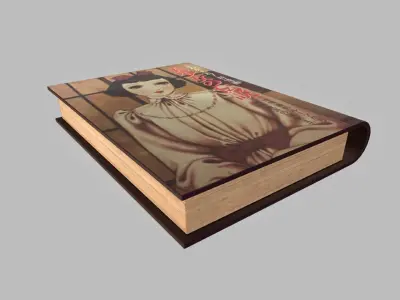 2-type of Books Set Free low-poly 3D model