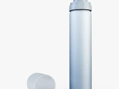 Spray foam can 3D model