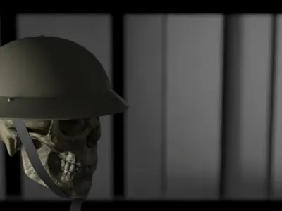 British helmet MKII MK2 ww2 Low-poly 3D model