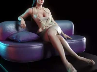Persephone from The Matrix Reloaded 3D print model