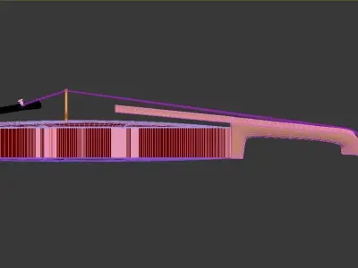 ViolinParksons CV101 3D model