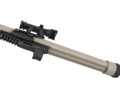 RPO PDM-A Shmel-M Rocket Launcher 3D model