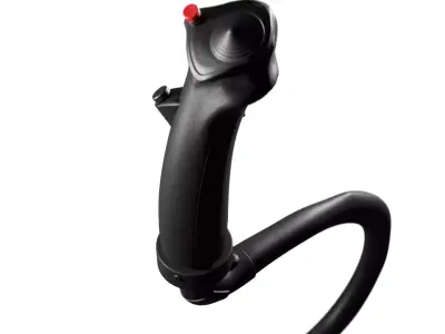 Helicopter Joy Stick Bell 407 Low-poly 3D model