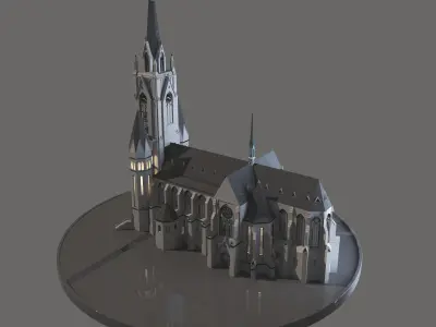 St Francis de Sales Church 3D model