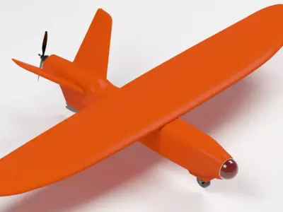 UAV Talon plane 3D model