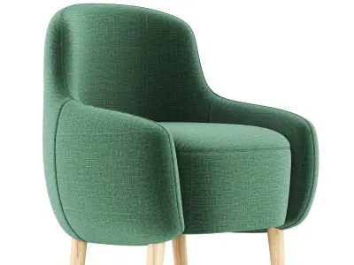 Armchair Ansil 3D model