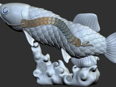FIsh every year 3D model