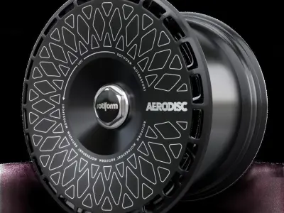 Rotiform RSE Aerodisc Addon Low-poly 3D model