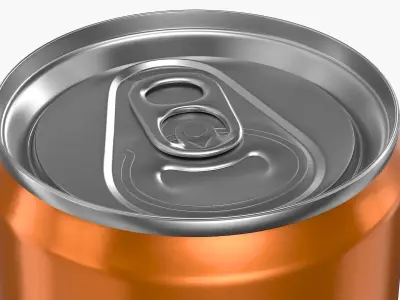 Sleek Soda Can 330ml 3D model
