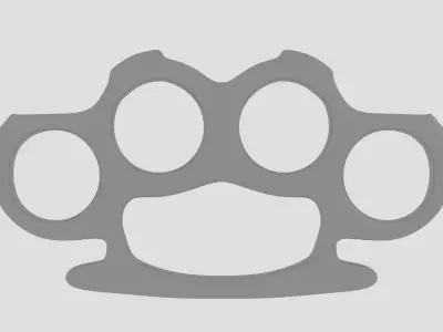 Knuckle duster 3D model