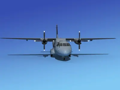 Casa CN-235 France 1 3D model