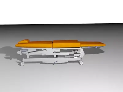 Ambulance Bed for Ambulance 3D model