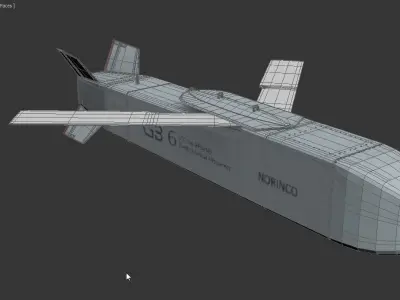 GB-6 JSOW Sub-Munitions Dispenser 3D model