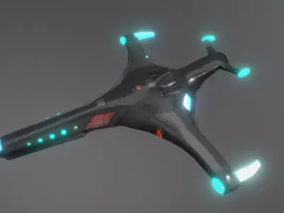 Space Shuttle 3D model 6